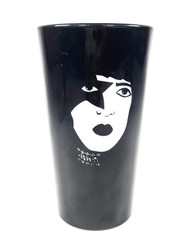 KISS Glass - Starchild Face, Black
