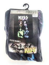 KISS Fleece Blanket - Group, Colors (New)