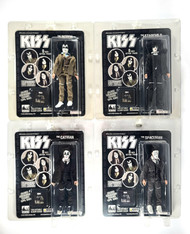 KISS Figures - 8" Dressed To Kill, Full Set Of 4 (SEALED) 