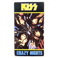 KISS VHS Tape - Crazy Nights (Open)