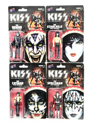 KISS Figures- Psycho Circus Outfits, Bif Bang Pow Series 4 (Sealed) Set of 4