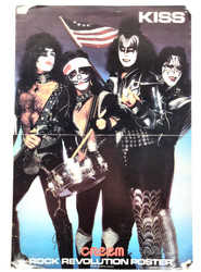 KISS Magazine Poster - Spirit Of '76, Creem Rock Revolution 