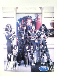 KISS Magazine Poster - Marionette Puppets 1976 / Alive II Stage (Double-Sided)