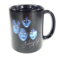 KISS Coffee Mug - Creatures Of The Night, Faces & Logo