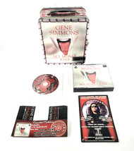 KISS Audio Book - Gene Simmons: Sex Money KISS 6-CD Set w/ Metal Lunchbox (Open)