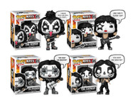 KISS Funko POP! "Sayings" Figures, Full Set of 4 (NEW 2025) Sealed