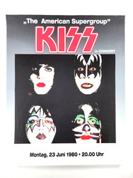 KISS Poster - Dynasty Tour "The American Supergroup" Hamburg, Germany 1980 (KISSOnline)