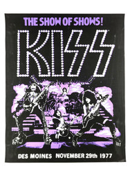 KISS Poster - Off The Soundboard: Des Moines 1977