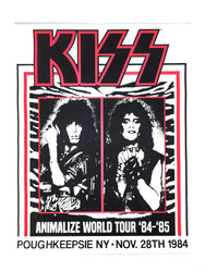 KISS Poster - Off The Soundboard: Poughkeepsie, 1984