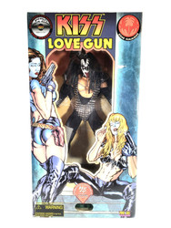 KISS Love Gun Figure - Gene Simmons, Spencer's 24" (New In Box) 