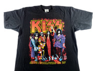 KISS T-Shirt - KISS Rocks Japan 1997 (Size L)