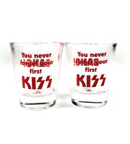 KISS Shot Glass Set - BANG! / You Never Forget Your First KISS