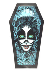KISS Coffin Poster - Catman (Glow In The Dark) #133/500