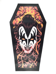 KISS Coffin Poster - Demon (Glow In The Dark) #148/500