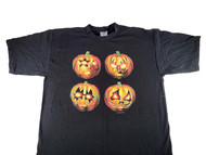KISS T-Shirt - Pumpkin Faces, 2000 (Size 2XL)