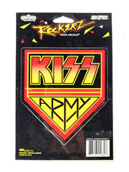 KISS Sticker - KISS Army Decal, 1993 (Sealed)