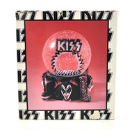 KISS Snow Globe - Sculpted Logo, 1997 (w/ Box)