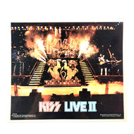 KISS Sticker - LIVE II Poster Put-On (1977)