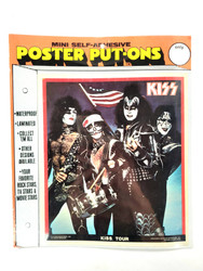 KISS Sticker - Spirit of '76 Poster Put-Ons (1976) Sealed