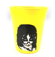 KISS Shot Glass - Peter Criss, Yellow