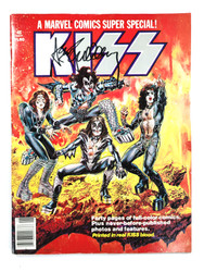 KISS Autograph - 1977 Marvel Comic, SIGNED BY ACE FREHLEY (8/10)
