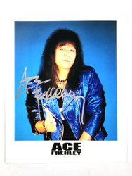 KISS Autograph - Ace Frehley 8x10, SIGNED IN SILVER MARKER