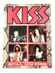 KISS Book - KISS Still On Fire, 1988 (9/10)