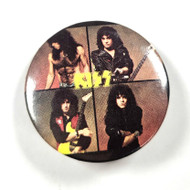 KISS Button - Crazy Nights, Back Cover