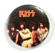KISS Button - Animalize (Black w/ Red Logo)