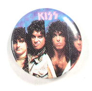 KISS Button - Animalize Faces, Blue (8/10)
