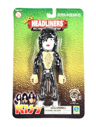 KISS "Rock Headliners" Figures - Paul Stanley, Super-Poseables (Sealed)