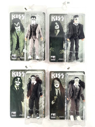KISS Figures - 8" Dressed To Kill, 2019 (Sealed) Full Set Of 4