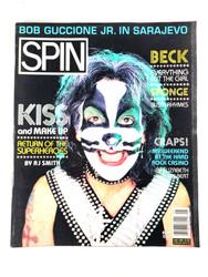 KISS Magazine - Spin, Peter Criss 1996