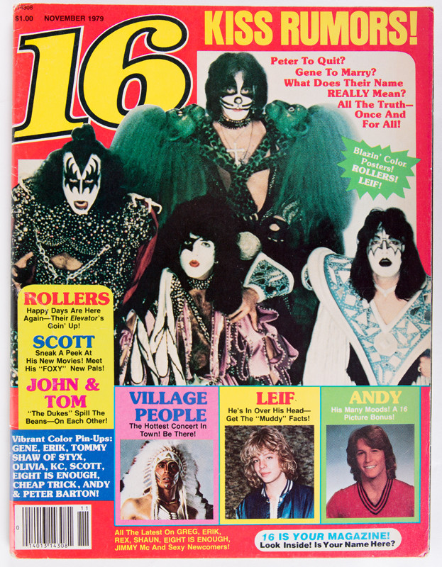 KISS Magazine 16, KISS Rumors November 1979 KISS Museum