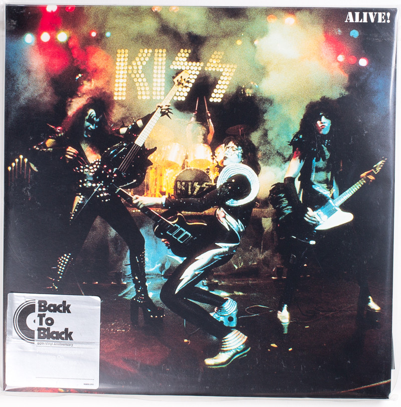 Kiss Vinyl Record Kiss Alive Double 12 Lp 180 Gram Vinyl 2014 Reissue Kiss Museum