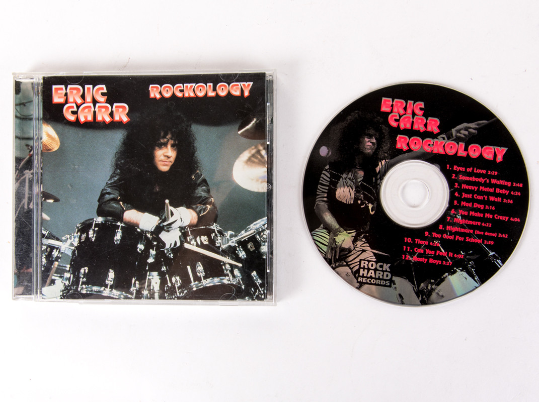 Eric Carr CD Rockology, (open) KISS Museum