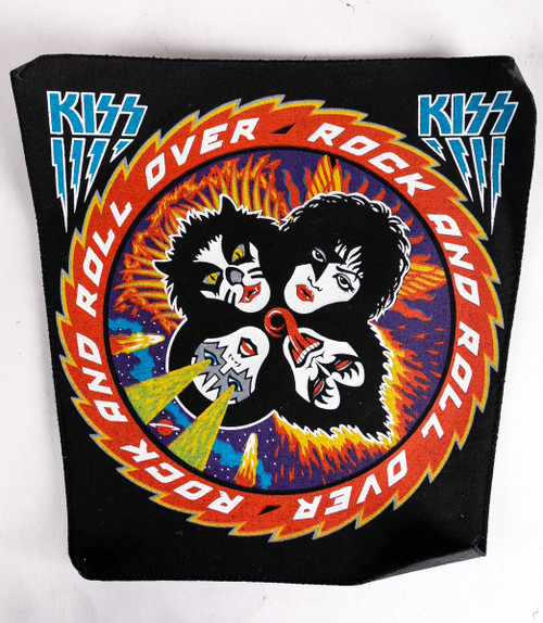 KISS Back Patch Rock and Roll Over KISS Museum