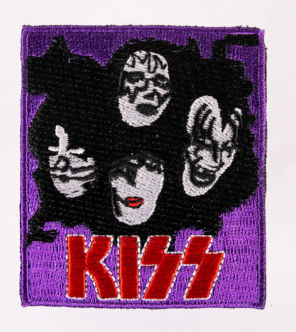 Kiss Patch Farewell Purple Black 3 5 Inch Kiss Museum