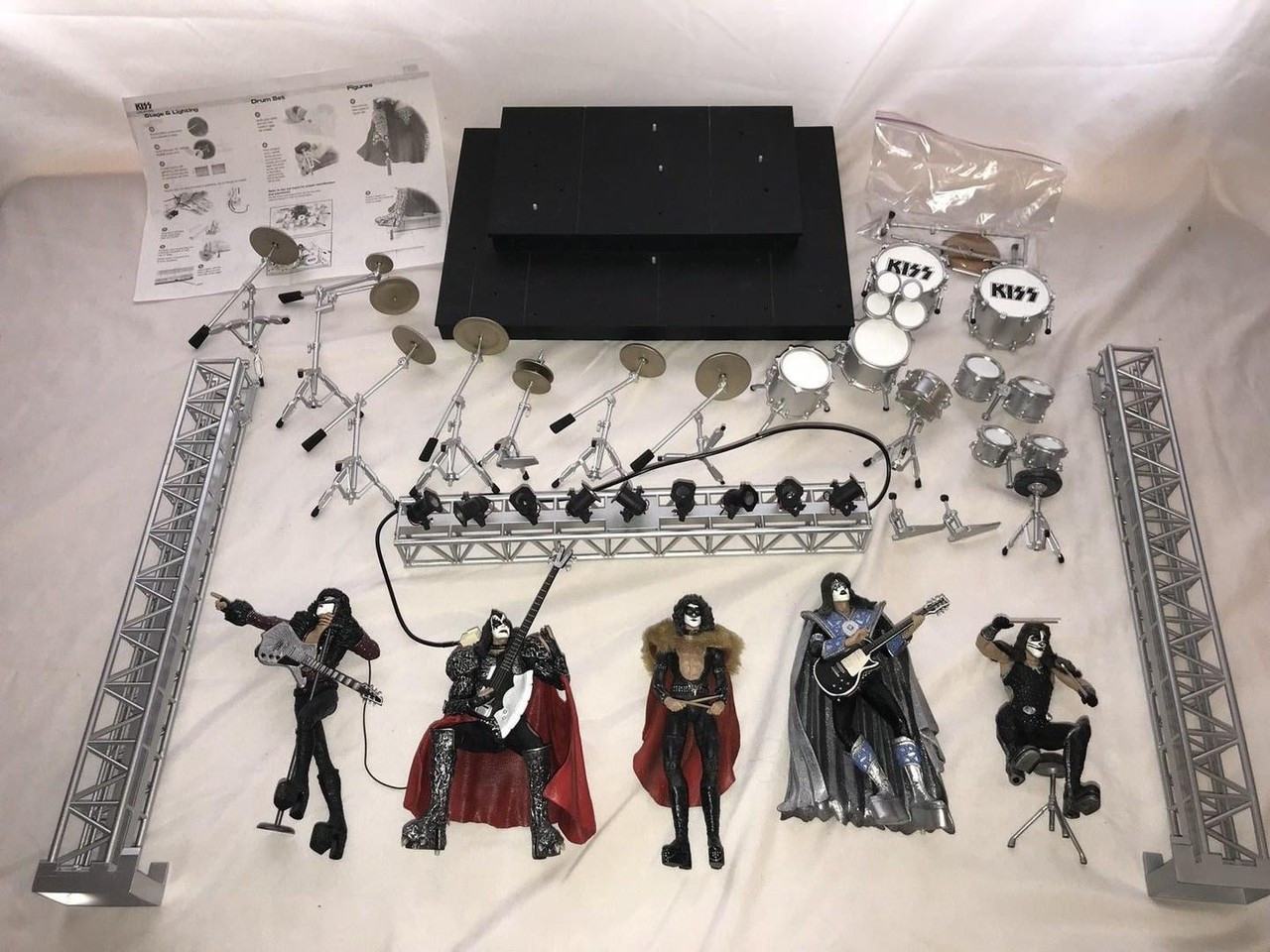 kiss mcfarlane alive figures box set