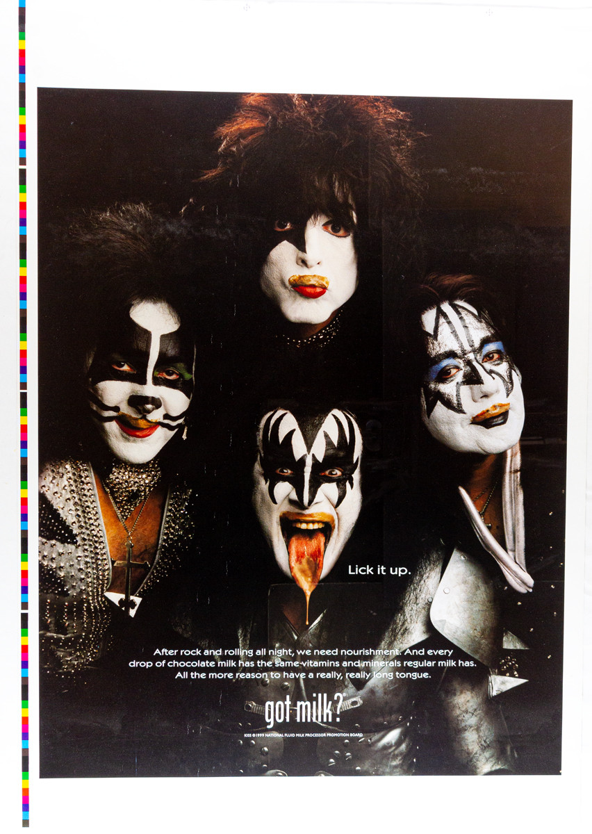 Kiss Poster Got Milk Promo Kiss Museum Kiss Poster Got Milk Promo Kiss Museum