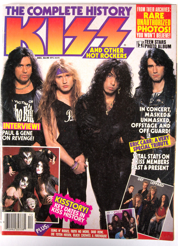 KISS Magazine The Complete History, 1992 KISS Museum