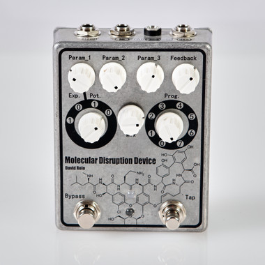 David Rolo Drolo Molecular Disruption Device Guitar Pedal Modulation Bit Crusher Ring Mod Delay Pitch Digital with Analog