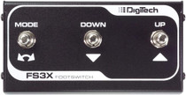 Digitech FS3X 3 button footswitch for Jamman Looper and others