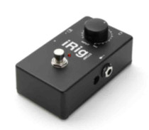 IK Multimedia iRig Stomp Ipad Iphone iOS guitar pedal interface