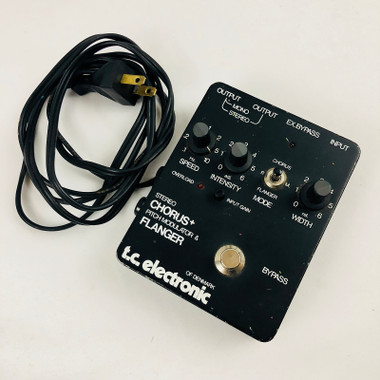 TC Electronic Original Vintage Stereo Chorus Flanger Vibrato Vibe Pedal