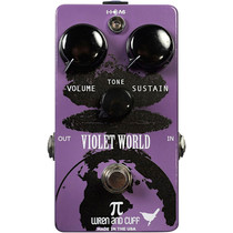 Wren and Cuff Violet World big muff fuzz pedal