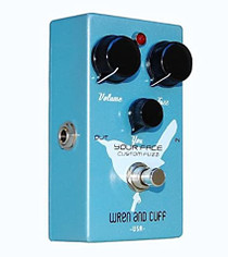 Wren and Cuff Your Face custom germanium fuzz pedal with mini transformer mod for active pickups