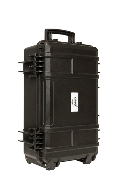STAGG Water- and dustproof universal transport case with pick and pluck foam 53x31x20cm