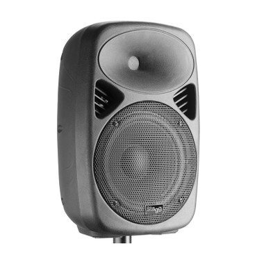 STAGG 8‚Äù 2-way active speaker, analog, class A/B, Bluetooth wireless technology, 100 watts peak power