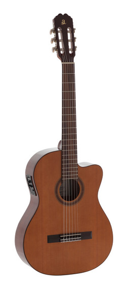 Admira Malaga-ECF cutaway electrified classical guitar with solid cedar top, Electrified series